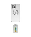 ieg™ iPhone 12 Pro Kılıf Pusula Form - Siyah Polymer Nano Ekran Koruyucu