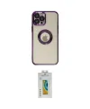 ieg™ iPhone 12 Pro Kılıf Pusula Form - Siyah Polymer Nano Ekran Koruyucu