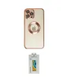 ieg™ iPhone 12 Pro Kılıf Pusula Form - Siyah Polymer Nano Ekran Koruyucu