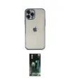 ieg™ iPhone 12 Pro Kılıf Vadi Minimal - Şeffaf 360 Full Body Arka Koruyucu