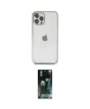 ieg™ iPhone 12 Pro Kılıf Vadi Minimal - Şeffaf 360 Full Body Arka Koruyucu