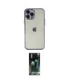 ieg™ iPhone 12 Pro Kılıf Vadi Minimal - Şeffaf 360 Full Body Arka Koruyucu