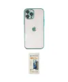 ieg™ iPhone 12 Pro Kılıf Vadi Minimal - Siyah 6D Mat Seramik Hayalet Nano Ekran Koruyucu