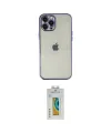 ieg™ iPhone 12 Pro Kılıf Vadi Minimal - Siyah Polymer Nano Ekran Koruyucu