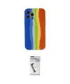 ieg™ iPhone 12 Pro Kılıf Yadigar Çizgi - Şeffaf Uv Polymer Nano Ekran Koruyucu