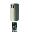 ieg™ iPhone 12 Pro Kılıf Yadigar Çizgi - Siyah 360 Mat Full Body Arka Koruyucu