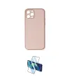 ieg™ iPhone 12 Pro Kılıf Yadigar Klasik - Siyah 3D Antistatik Cam Ekran Koruyucu