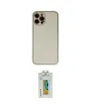 ieg™ iPhone 12 Pro Kılıf Yadigar Klasik - Siyah Polymer Nano Ekran Koruyucu