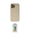 ieg™ iPhone 12 Pro Kılıf Yadigar Klasik - Siyah Polymer Nano Ekran Koruyucu