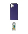 ieg™ iPhone 12 Pro Kılıf Yadigar Klasik - Siyah Polymer Nano Ekran Koruyucu