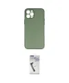 ieg™ iPhone 12 Pro Kılıf Yadigar Yansıma Serisi - Şeffaf Uv Polymer Nano Ekran Koruyucu
