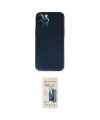 ieg™ iPhone 12 Pro Kılıf Yadigar Yansıma Serisi - Siyah 6D Mat Seramik Hayalet Nano Ekran Koruyucu