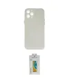 ieg™ iPhone 12 Pro Kılıf Yadigar Yansıma Serisi - Siyah Polymer Nano Ekran Koruyucu