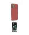 ieg™ iPhone 12 Pro Kılıf Yankı Serisi - Şeffaf 360 Full Body Arka Koruyucu