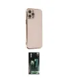 ieg™ iPhone 12 Pro Kılıf Yankı Serisi - Şeffaf 360 Full Body Arka Koruyucu