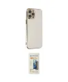 ieg™ iPhone 12 Pro Kılıf Yankı Serisi - Siyah 6D Mat Seramik Hayalet Nano Ekran Koruyucu