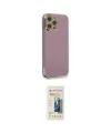 ieg™ iPhone 12 Pro Kılıf Yankı Serisi - Siyah 6D Mat Seramik Hayalet Nano Ekran Koruyucu