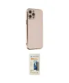 ieg™ iPhone 12 Pro Kılıf Yankı Serisi - Siyah 6D Mat Seramik Hayalet Nano Ekran Koruyucu