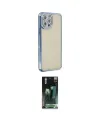ieg™ iPhone 12 Pro Kılıf Yörünge Koleksiyonu - Şeffaf 360 Full Body Arka Koruyucu