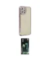 ieg™ iPhone 12 Pro Kılıf Yörünge Koleksiyonu - Şeffaf 360 Full Body Arka Koruyucu