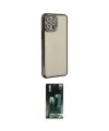 ieg™ iPhone 12 Pro Kılıf Yörünge Koleksiyonu - Şeffaf 360 Full Body Arka Koruyucu