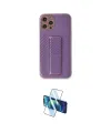 ieg™ iPhone 12 Pro Kılıf Yörünge Yansıma - Siyah 3D Antistatik Seramik Nano Ekran Koruyucu