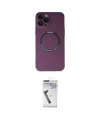 ieg™ iPhone 12 Pro Kılıf Zirve Klasik Prime - Şeffaf Uv Polymer Nano Ekran Koruyucu