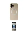 ieg™ iPhone 12 Pro Kılıf Zirve Klasik Prime - Siyah 34D Hayalet Izgaralı Cam