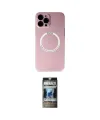 ieg™ iPhone 12 Pro Kılıf Zirve Klasik Prime - Siyah 34D Hayalet Izgaralı Cam
