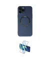 ieg™ iPhone 12 Pro Kılıf Zirve Klasik Prime - Siyah 3D Antistatik Seramik Nano Ekran Koruyucu