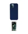 ieg™ iPhone 12 Pro Kılıf Zirve Modern Özel Seri - Şeffaf 360 Full Body Arka Koruyucu