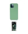 ieg™ iPhone 12 Pro Kılıf Zirve Modern Özel Seri - Şeffaf 360 Full Body Arka Koruyucu