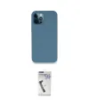 ieg™ iPhone 12 Pro Kılıf Zirve Modern Özel Seri - Şeffaf Uv Polymer Nano Ekran Koruyucu