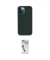 ieg™ iPhone 12 Pro Kılıf Zirve Modern Özel Seri - Şeffaf Uv Polymer Nano Ekran Koruyucu