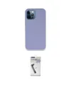 ieg™ iPhone 12 Pro Kılıf Zirve Modern Özel Seri - Şeffaf Uv Polymer Nano Ekran Koruyucu