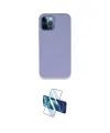ieg™ iPhone 12 Pro Kılıf Zirve Modern Özel Seri - Siyah 3D Antistatik Seramik Nano Ekran Koruyucu