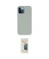 ieg™ iPhone 12 Pro Kılıf Zirve Modern Özel Seri - Siyah 6D Mat Seramik Hayalet Nano Ekran Koruyucu