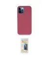 ieg™ iPhone 12 Pro Kılıf Zirve Modern Özel Seri - Siyah 6D Mat Seramik Hayalet Nano Ekran Koruyucu