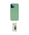 ieg™ iPhone 12 Pro Kılıf Zirve Modern Özel Seri - Siyah 6D Mat Seramik Hayalet Nano Ekran Koruyucu