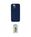 ieg™ iPhone 12 Pro Kılıf Zirve Modern Özel Seri - Siyah Polymer Nano Ekran Koruyucu