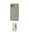 ieg™ iPhone 12 Pro Max Kılıf Ahenk Çizgi Serisi - Siyah 20D Premium Cam Ekran Koruyucu