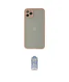 ieg™ iPhone 12 Pro Max Kılıf Ahenk Çizgi Serisi - Siyah Joko Magic 5D Cam