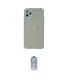 ieg™ iPhone 12 Pro Max Kılıf Ahenk Çizgi Serisi - Siyah Joko Magic 5D Cam
