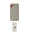 ieg™ iPhone 12 Pro Max Kılıf Ahenk Çizgi Serisi - Siyah Mat Seramik Nano Ekran Koruyucu