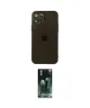 ieg™ iPhone 12 Pro Max Kılıf Ahenk Doku - Şeffaf 360 Full Body Arka Koruyucu