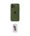 ieg™ iPhone 12 Pro Max Kılıf Ahenk Doku - Siyah Joko 5D Cam