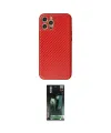 ieg™ iPhone 12 Pro Max Kılıf Ahenk Işık - Şeffaf 360 Full Body Arka Koruyucu