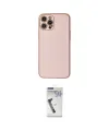 ieg™ iPhone 12 Pro Max Kılıf Ahenk Işık - Şeffaf Uv Polymer Nano Ekran Koruyucu