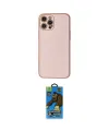 ieg™ iPhone 12 Pro Max Kılıf Ahenk Işık - Siyah 18D Cam Ekran Koruyucu