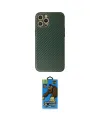 ieg™ iPhone 12 Pro Max Kılıf Ahenk Işık - Siyah 18D Cam Ekran Koruyucu